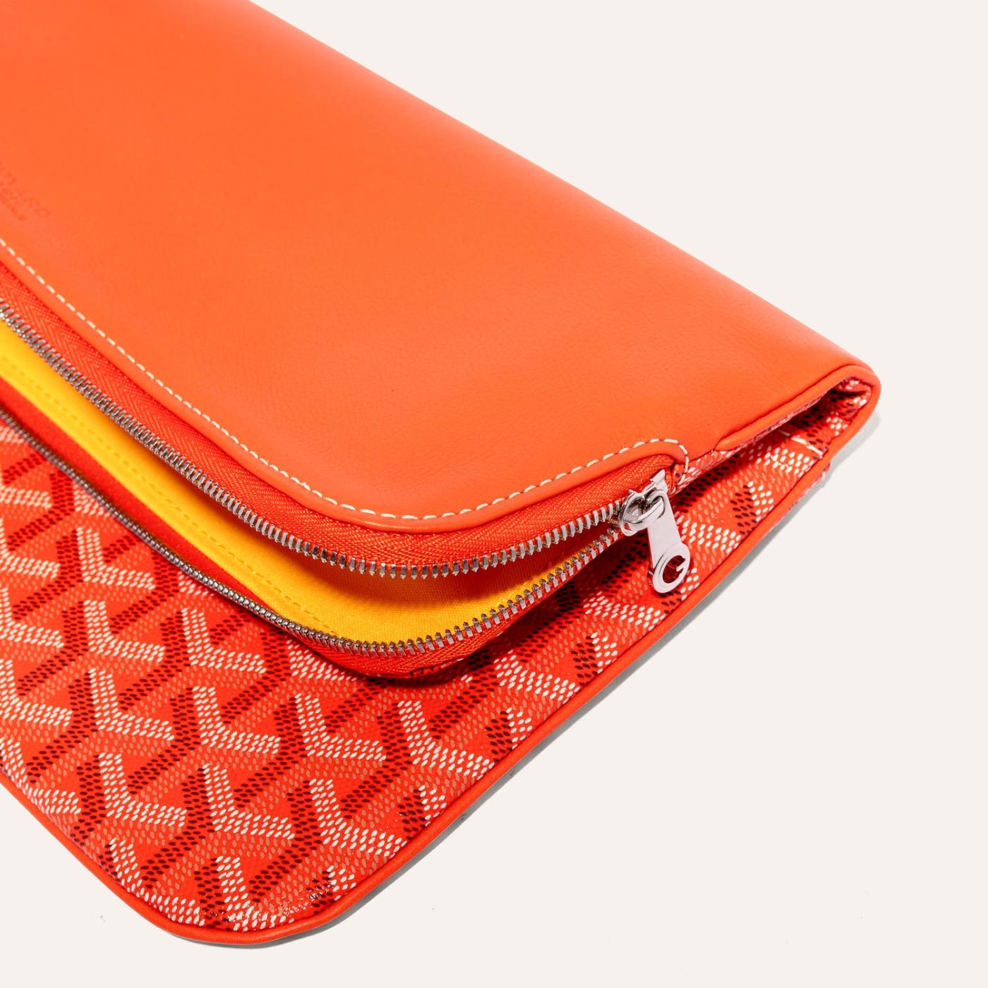 Goyard Sainte-Marie MM Clutch Orange - Image 5